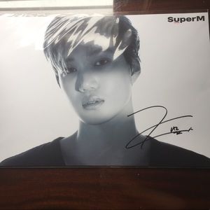 OFFICIAL SIGNED SUPERM KAI POSTER